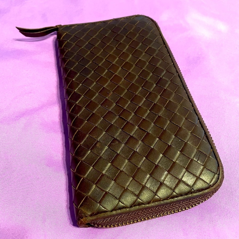 BOTTEGA VENETA weave continental wallet